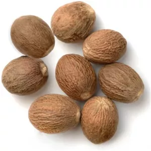 جوز هندی (طبع بسیار گرم و معطر )