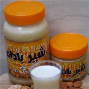 شیر بادام نیمه آماده ارگانیک 900 گرمی