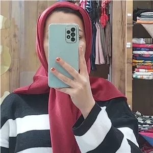 روسری تک رنگ وارداتی 