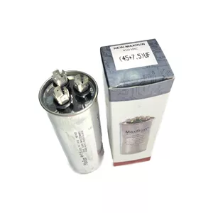 خازن روغنی مناسب کولر با ظرفیت 45 به اضافه 7.5 میکروفاراد برند مکسرون