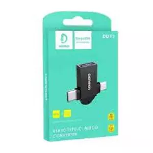 تبدیل 1 به 2 DENMEN TYPE-C TO SOUND DM-DU12