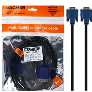کابل VGA 3 4 مچر یک و نیم متری