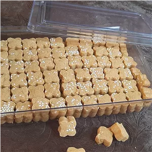 شیرینی نخودچی کنجدی دو آتیشه خانگی وزن 500 گرم