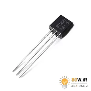 تریستور 400V 0.8A مدل BT169 پکیج TO-92