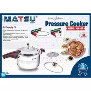 زودپز 5 لیتر ماتسو  مدل 105 ارسال رایگان 