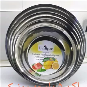 ست لگن 6پارچه یونیک اصل حک شده ضد زنگ ارسال رایگان
