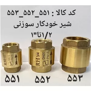 شیرخودکار سوزنی سایز 6 (پس کرایه) 