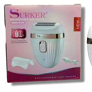 دستگاه شیور زن بانوان مخصوص بدن SURKER150  شیور زن بانوان برای اصلاح کل بدنضداب و زیر دوشیاصلاح بدون درددارای ت