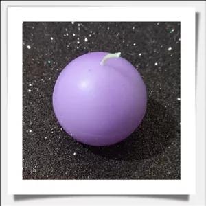 شمع مدل کروی دایره  سایز متوسط