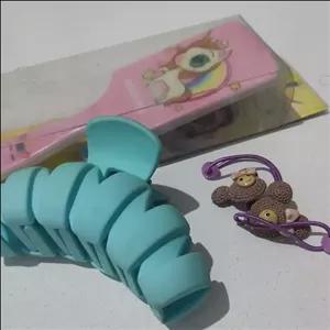 پک 3عددی برس و کلیپس و کش