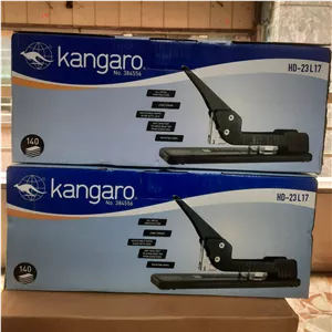 دستگاه منگنه وسط زن کانگورو کتاب و جزوه