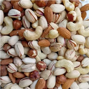 آجیل چهار مغز خام تازه بار جدید یک کیلویی