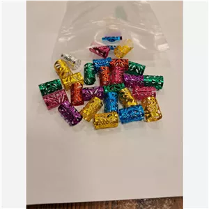 مهره روسی هفت رنگ مو سایز بزرگ