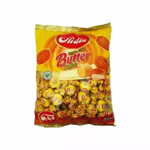 تافی کره ای مغزدار آیدین مقدار 500 گرم 6260109263261