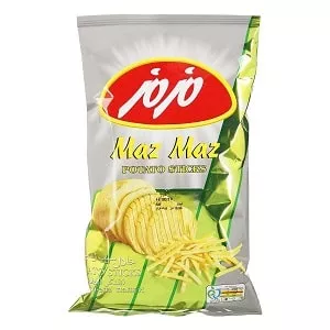 چیپس خلال 180 گرمی مزمز 6260002910279