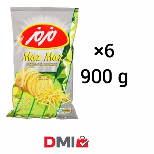پک 6 عددی چیپس خلال مزمز 900 گرمی 
