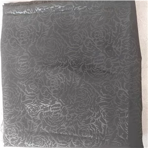 پارچه چادر مشکی حریر طرحدار