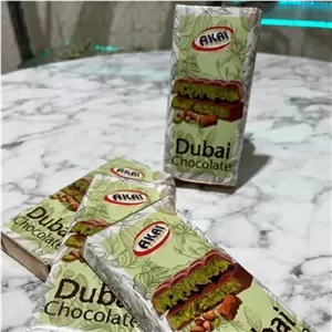 شکلات دبی اصل 200 گرم dubai chocolate