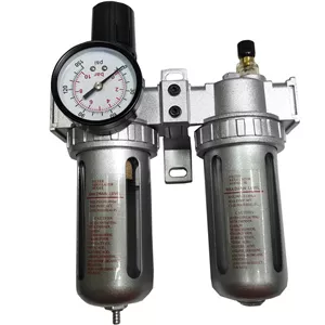 واحد مراقبت پنوماتیک  کمپرسور تاپکس مدل دو قلو کد SMT-TOPEX-AFRL-AIR FILTERAND REGULATOR-12