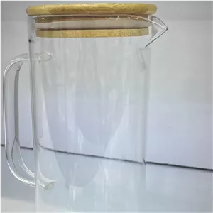 پارچ اب پیرکس در واشر داربامبو خارجی 