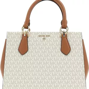 کیف دستی زنانه Michael Kors مدل MD ساتچل - رنگ قهوه‌ای تیره (کد 30S2G6AS2B)
