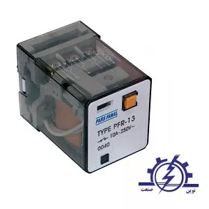 رله شیشه ای سه کنتاکت 220 ولت AC پارس فانال مدل PFR-13
