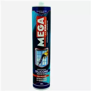 چسب سیلیکون شفاف (آکواریوم )مگا استار