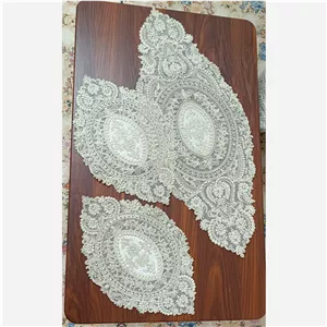 رومیزی 3تیکه مروارید دوزی