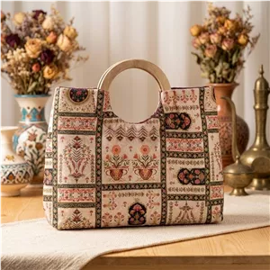 کیف دسته چوبی 