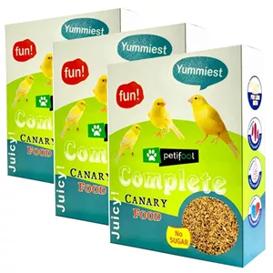 غذای قناری پتی فول کد PCAN1 وزن 1000 گرم بسته 5 عددی MRH