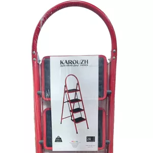 نردبان 4 پله کاروژ مدل 4P T7Z