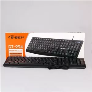 کیبورد دی-نت پلاس مدل DT-994 باسیم ا keyboard D-NET+ DT-994 Wired