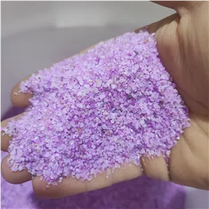 شن رنگی سیلیس (بنفش) بسته 650 گرمی