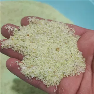 شن رنگی سیلیس (لیمویی) بسته 500 گرمی