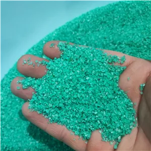 شن رنگی سیلیس (سبز کله غازی) بسته 500 گرمی