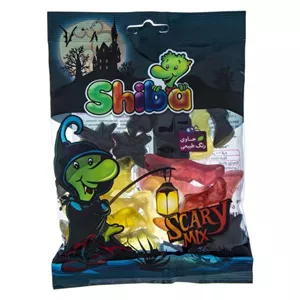 پاستیل میوه ای شیبا مدل Scary Mix مقدار 180 گرم 6260101401753