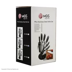 سرویس چاقو ام جی اس مدل KS-9019B