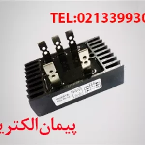 پل دیود سه فاز SQL 100 خرید پل دیود 100 آمپری هیت سینک دار
