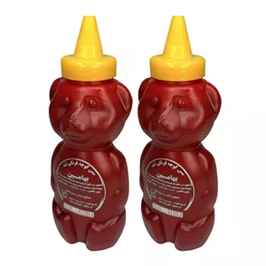 سس گوجه فرنگی تند بهامین - 300 گرم بسته 2 عددی