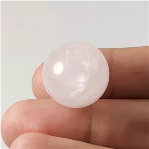 گوی سنگ رز کوارتز معدنی و طبیعی کشور برزیل 