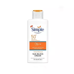 ضد آفتاب مینرال سیمپل مدل Tinted Mineral SPF50 حجم 125 میل