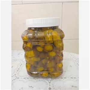 ترشی بادمجان ریز شکم پر سنگسری(وزن ترشی نیم کیلو گرم)