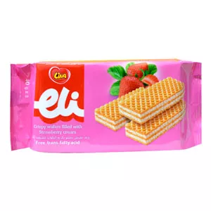 ویفر لینا با طعم توت فرنگی - 40 گرم 6265663101998