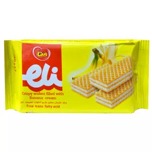 ویفر لینا با طعم موز - 40 گرم 6265663102001