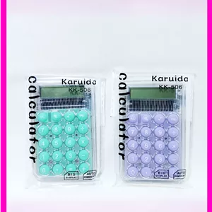 ماشینحساب فانتزی Karuida مدل KK-506 - بدنه شفاف و رنگی