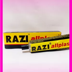 چسب همهکاره رازی مدل Allplast حجم 100 میلیلیتر قدرت چسبندگی فوقالعاده