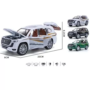 ماکت فلزی ماشین لندکروز پرادو PRADO VXR BY JFL