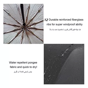 چتر مدل 12 فنره ویندپروف V2N