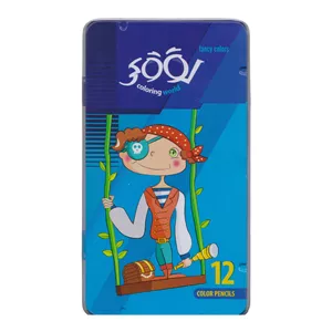 مداد رنگی 12 رنگ لوکی کد 3012