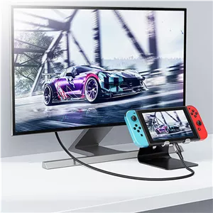 کابل تبدیل HDMI به USB-C ایس فست مدل C1-10 طول 1.8 متر